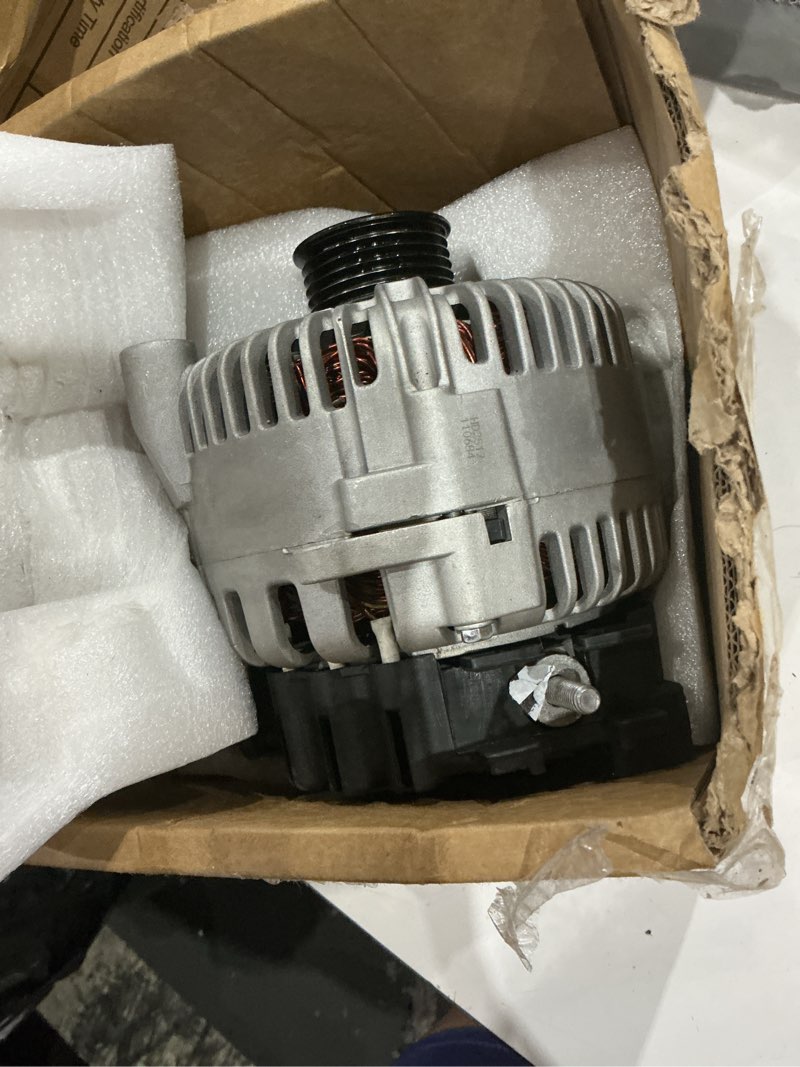 Condition photo showing As Is for scitoo alternator replacement for bmw for 745li 2004-2005, for bmw for 750i 2007-2008, for bmw for 750li 2007-2008, for bmw for alpina b7 2007-2008 11358 small | 545i 2004-2006 | 645ci 745i 745li 2004-2005 | for alpina b7 750i 750li 2007-2008 | 12v 6-groove cw | ava0109 tg17c035 11358n