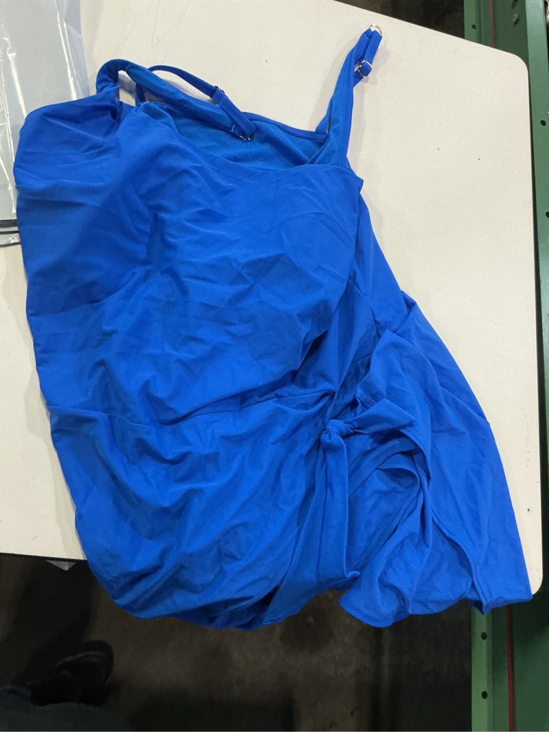 Condition photo showing Good Condition for time and tru women's and women's plus size wrap swim dress, sizes 3x