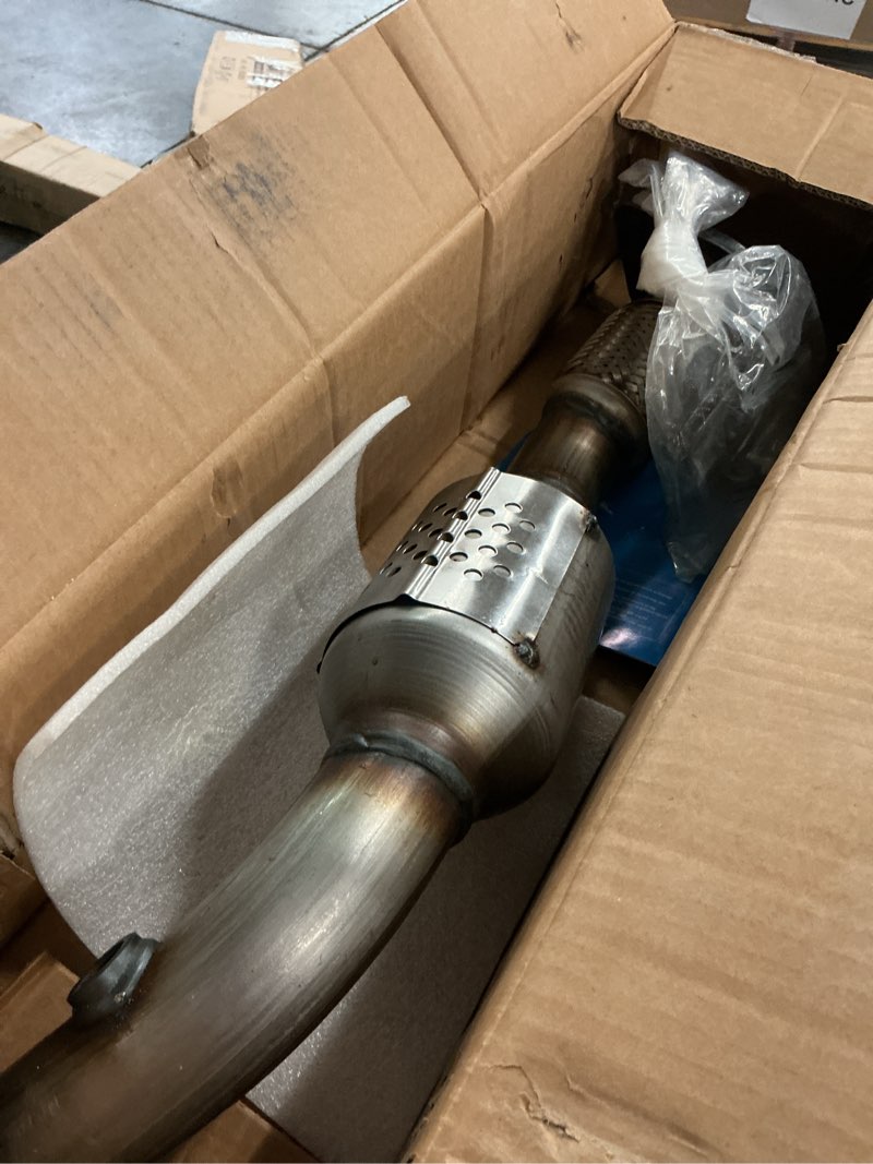 Condition photo showing Good Condition for philtop high flow catalytic converter compatible with buick lucerne 3.8l 2006 2007 2008 direct-fit catalytic converter kit 52507, 644014, 50506 (epa compliant) 2006-2008 lucerne 3.8l
