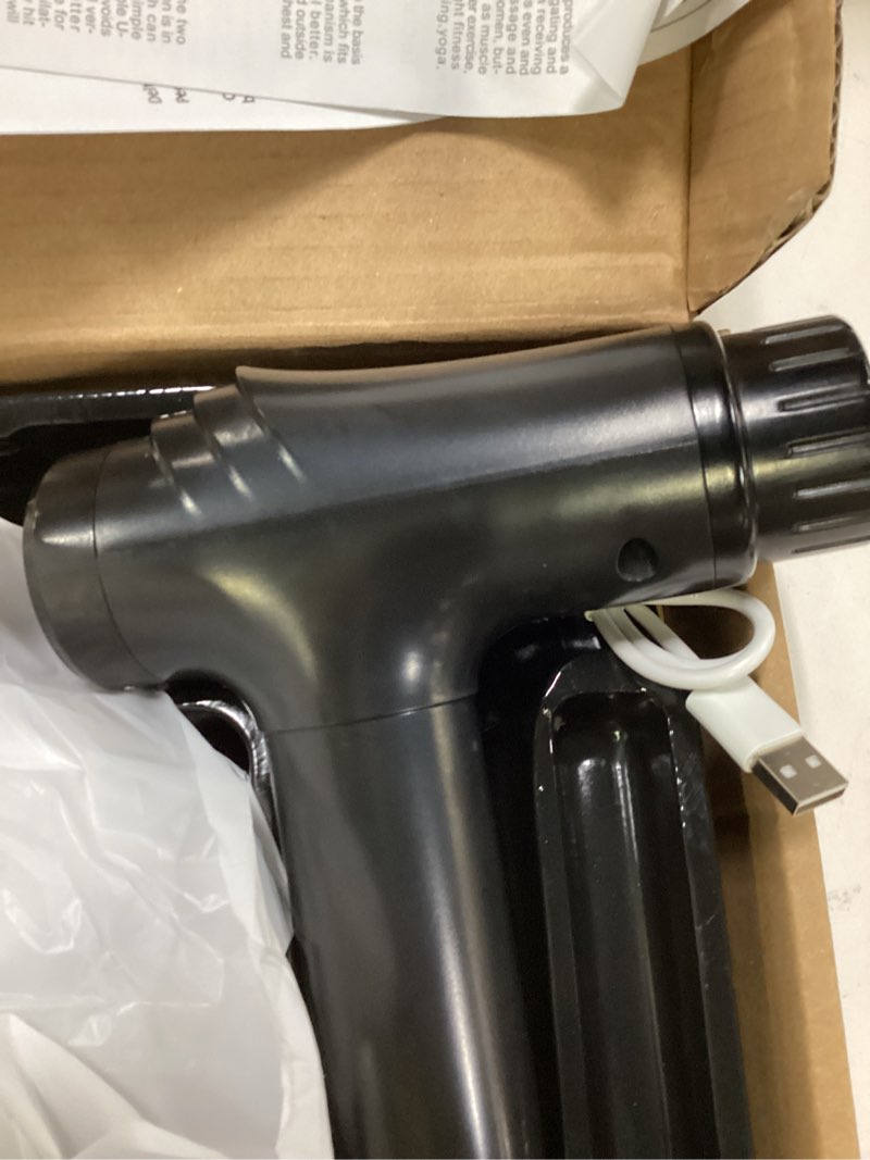 Condition photo showing Good Condition for ayura massage gun deep tissue, muscle massager gun for pain relief, percussion massage gun with 30 speeds & 6 heads, portable handheld back massage gun for athlets men women