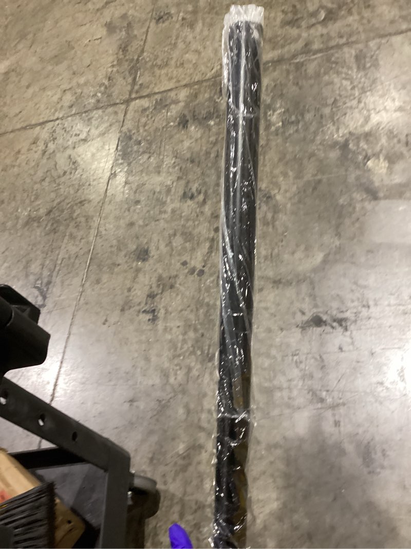 Condition photo showing Good Condition for haipeel 72 inch ceiling fan downrod, 6 ft extension rod with extended cord, 1 inch diameter not threaded downrod for ceiling fan, heavy duty ceiling fan accessories (black) matte black 72 inch