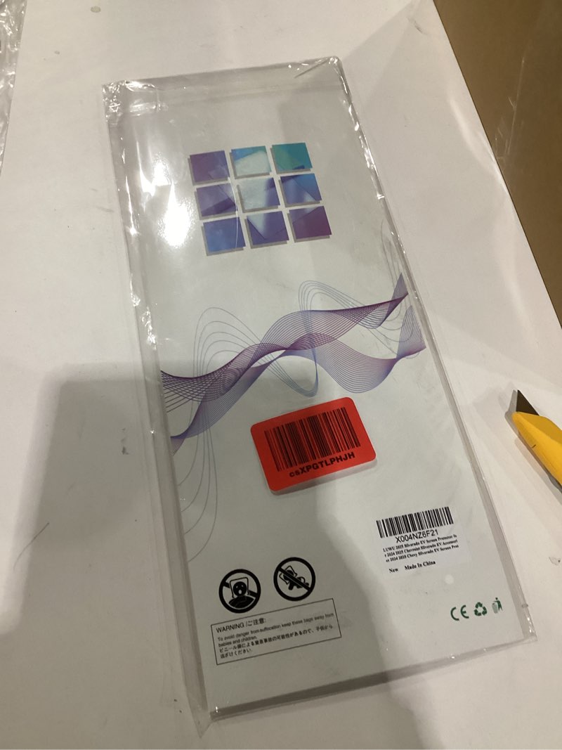Condition photo showing New/Like New for LUWU 2025 Silverado EV Screen Protector for 2024 2025 Chevrolet Silverado EV Accessories 2024 2025 Chevy Silverado EV Screen Protector 17.7-inch Nano Plastic Touch Screen HD Clear 2PCS 2024 2025 Silverado EV 17.7-inch