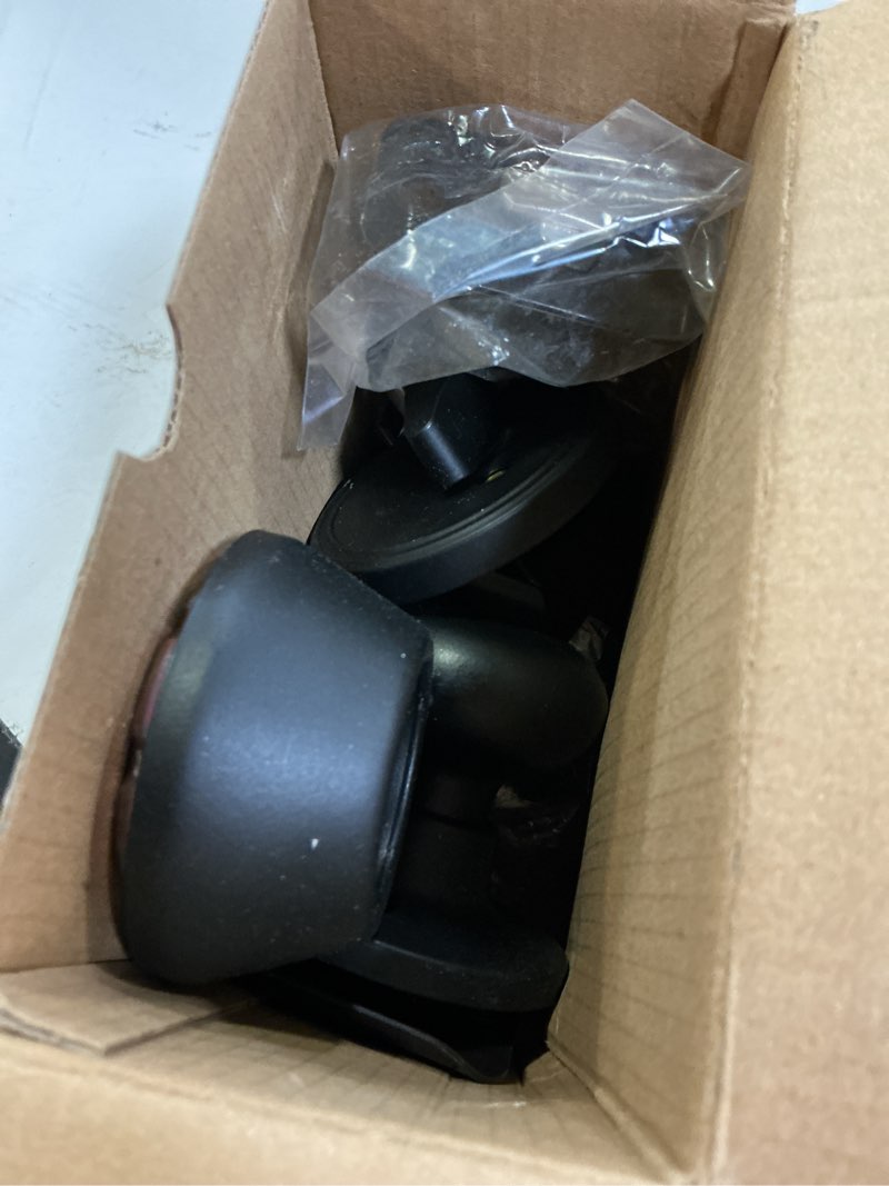 Condition photo showing As Is for reliabilt baron matte black exterior single-cylinder deadbolt keyed entry door knob combo pack