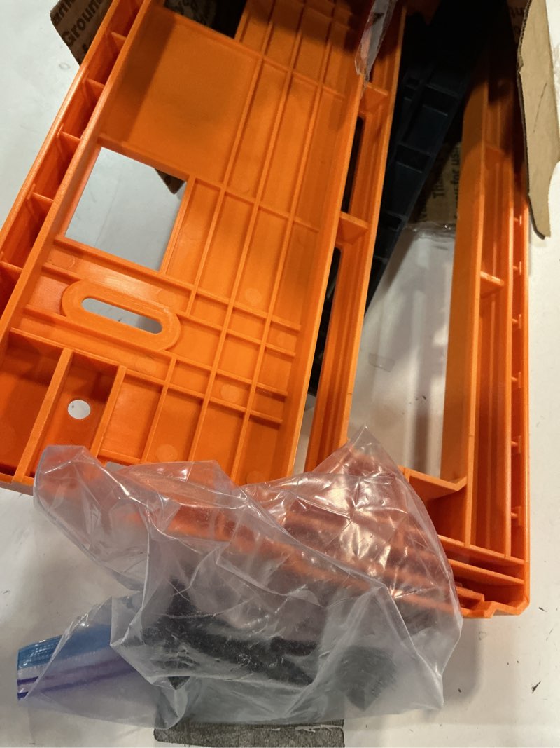 Condition photo showing Good Condition for POWERTEC Universal Circular Saw Track Plate Compatible with Most Track Saw Guide Rails and Straight Edge Clamps, Tool-Free Mounting System, Adjustable Fence for Fast and Accurate Cuts (71993) Universal Circular Saw Plate