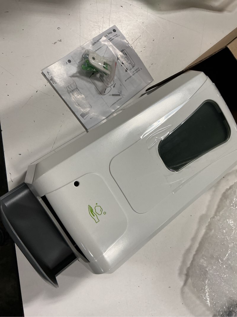 Condition photo showing New/Like New for alpine automatic hand sanitizer dispenser - touchless soap dispenser with drip tray for restaurant, hospital, school, hotel, kitchen and bathroom -1200ml foam