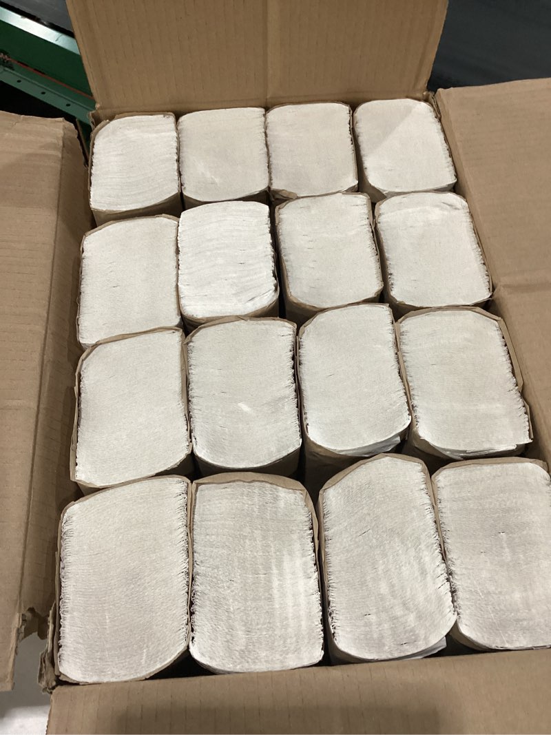 Condition photo showing New/Like New for Tork Multifold Hand Towel White H2, Universal, 100% Recycled Fibers, 16 x 250 Towels, MB540A 16 x 250 Hand Towels