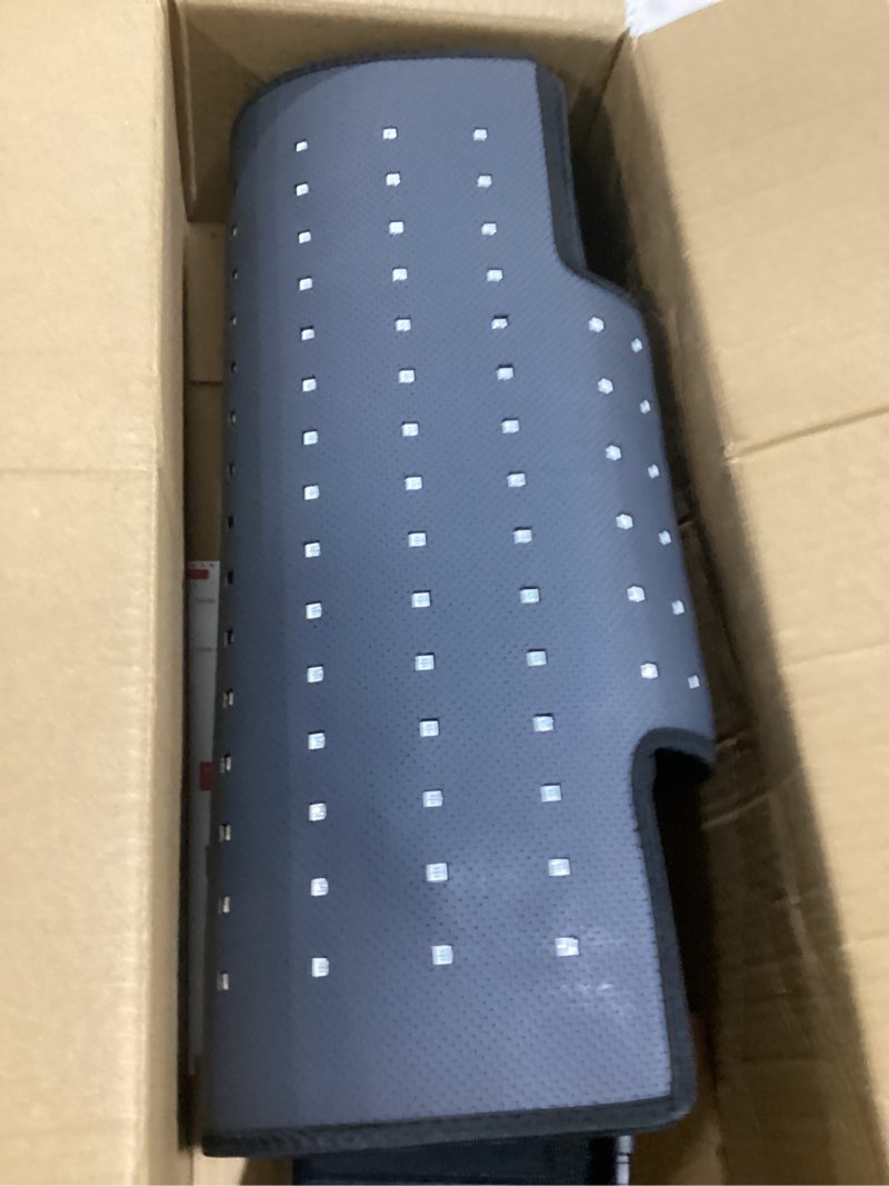 Condition photo showing New/Like New for Red Light Therapy Mat, 2in1 LEDs (660nm& 850nm) Red Light Therapy Blanket, Premium Material, Adjustable Timer & Intensity (210 LEDs) 15” x 33.4”