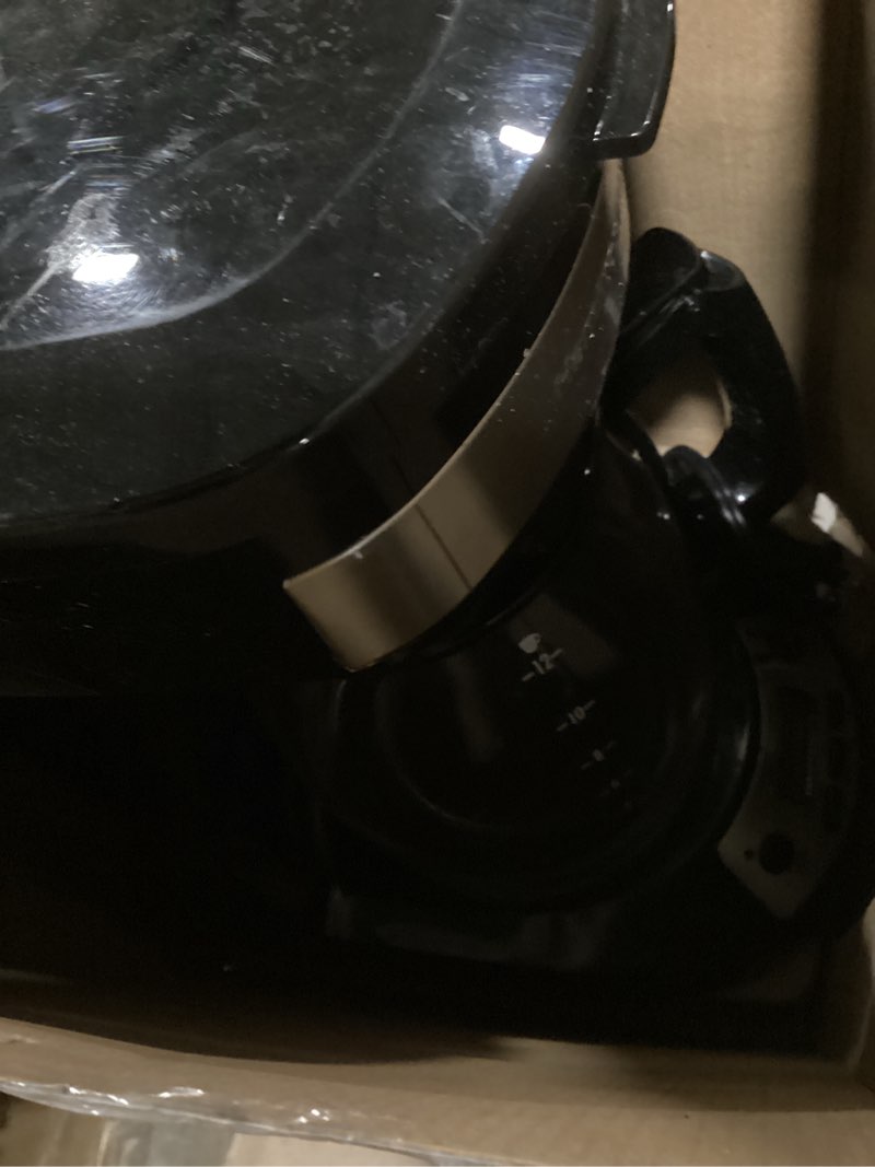 Condition photo showing As Is for Cuisinart 14-Cup Coffee Maker, Programmable PerfecTemp Glass Carafe Coffee Machine with 1-4 Cup Setting, Brew Strength Control and Pause, Stainless Steel, DCC-3200NAS 14-Cup Glass Stainless Steel