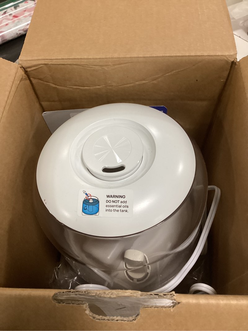 Condition photo showing Good Condition for Dreo Humidifiers for Bedroom, 3L Top Fill 30H & 26dB Quiet Runtime for Large Room, Cool Mist Ultrasonic Humidifier with Humidity Sensor, Night Light for Home, Baby, Nursery, Plants, New Edition White
