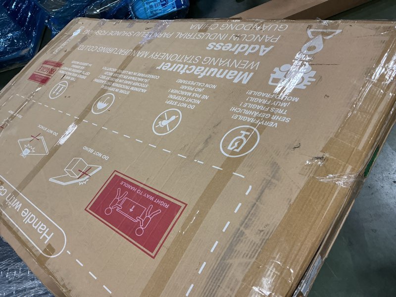 Condition photo showing Good Condition for maxtek Rolling Whiteboard 72x40, Large Double-Sided White Board Dry Erase on Wheels, Giant Magnetic White Board Standing for Office, School, Home Office, Homeschool (Sliver) Silver 71"W x 72"H