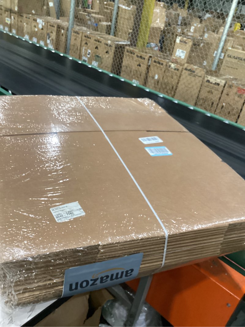 Condition photo showing New/Like New for amazon basics cardboard moving boxes for packing and shipping, medium size, 18" x 14" x 12", brown, 20-pack medium, 20-pack