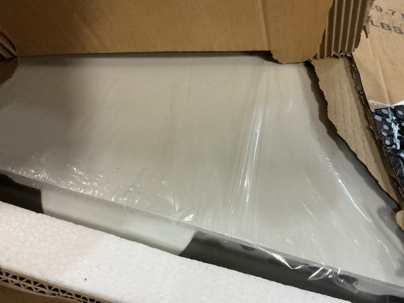 Condition photo showing Good Condition for 6ft folding table heavy duty portable fold in half with handle 350lbs capacity thicker hdpe waterproof top steel frame with locking legs for indoor outdoor camping party events white 6ft