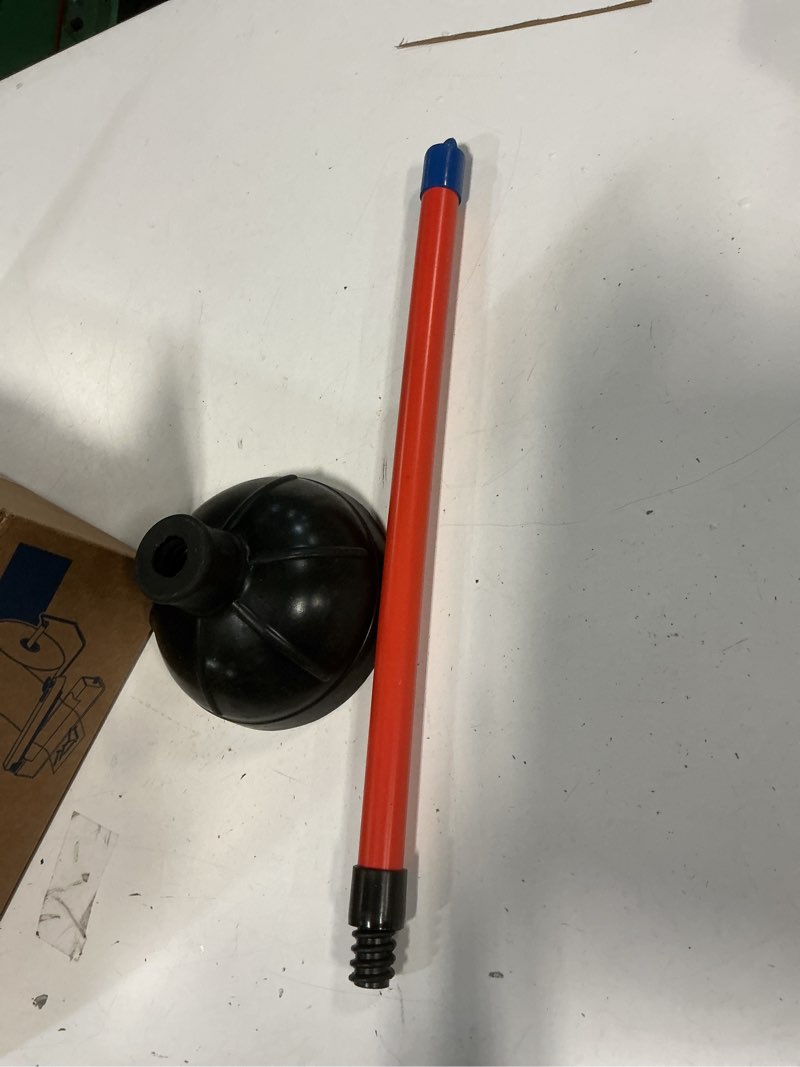 Condition photo showing Good Condition for Domensi 1Pcs Toilet Plunger Bulk Heavy Duty Rubber Plug for Bathroom Suction Cup Double Thrust Force Commercial Bowl Plunger Pump Clogged for Bathroom Hotel Stores 20.5\"x 4\" (Red)