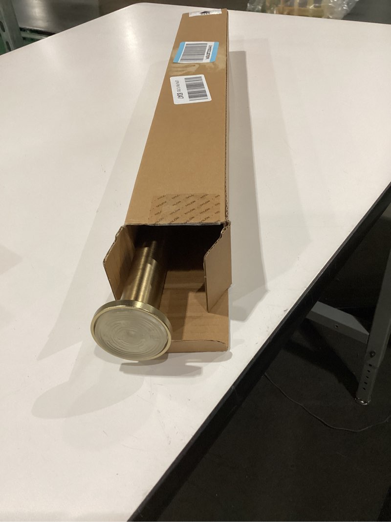 Condition photo showing Good Condition for Ivilon Tension Curtain Rod - Spring Tension Rod for Windows or Shower, 24 to 36 Inch. Warm Gold 24" to 36" Warm Gold