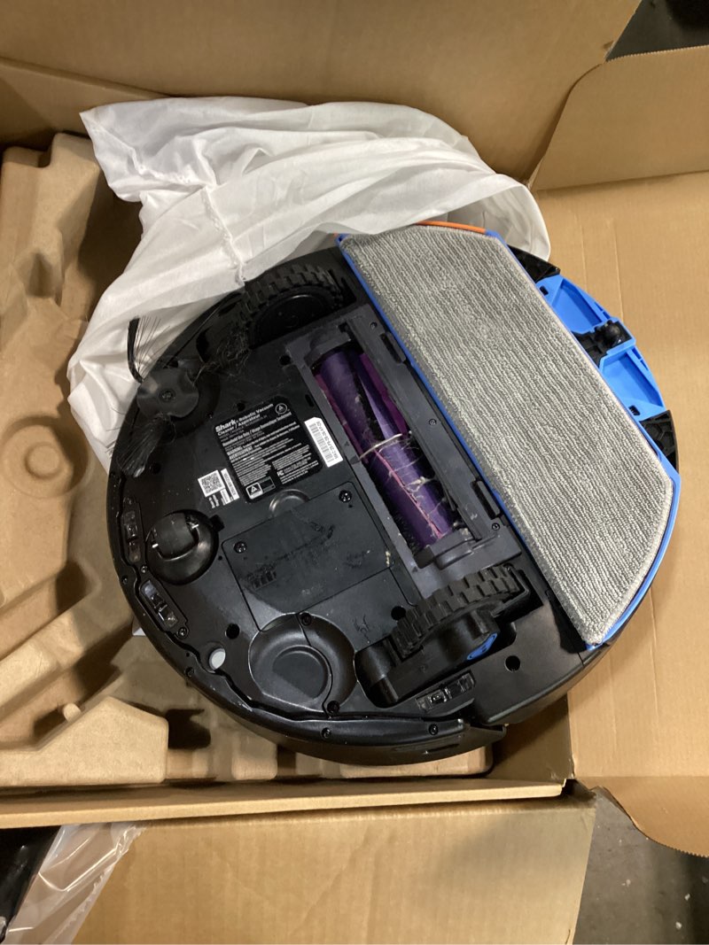 Condition photo showing As Is for ECOVACS DEEBOT X11 OmniCyclone Robot Vacuum and Mop, PowerBoost Charging, OZMO Roller 2.0 Instant Self-Washing Mop, 19,500Pa Blast Suction, Bagless OmniCyclone Station, AIVI 3D Smart Navigation
