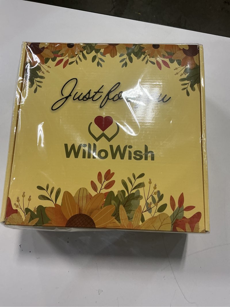 Condition photo showing New/Like New for WilloWish Sending Sunshine Gift Box For Women - 15 PCs Sunshine Gift Baskets For Women - Get Well Soon Gifts Baskets - Spa Self Care Gift - Thinking Of You Gift Basket
