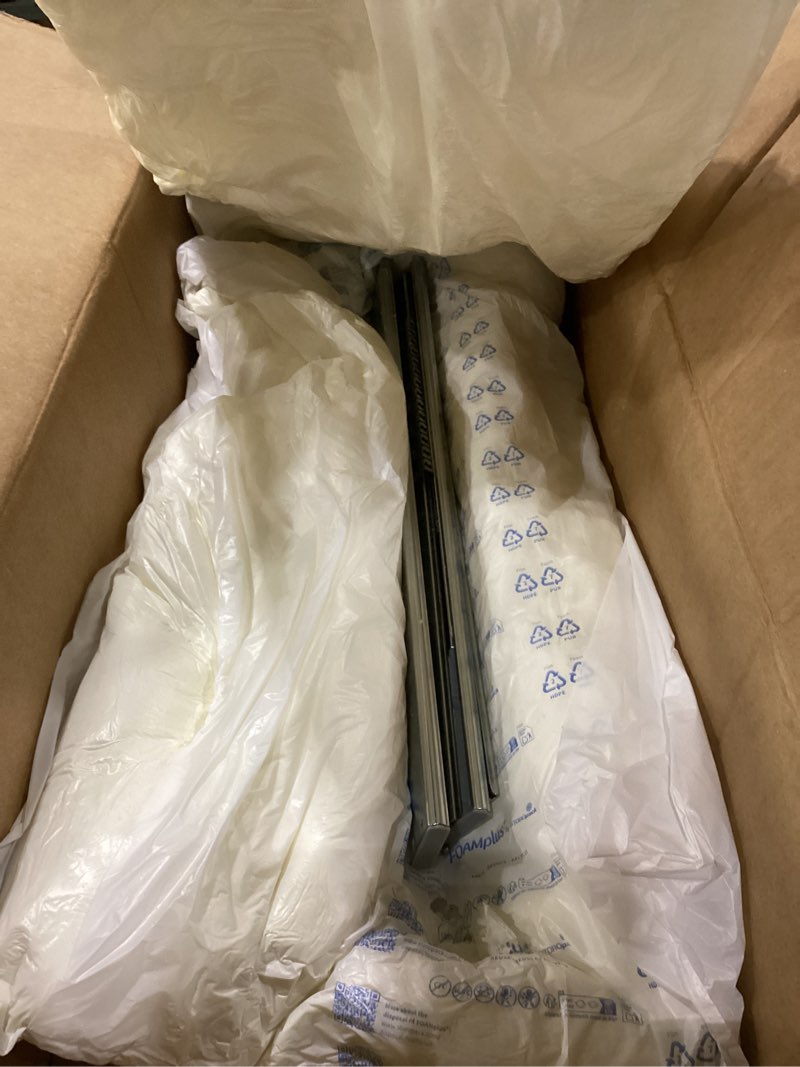 Condition photo showing Good Condition for 1 pair | soft close drawer slides 22 inch, hbl’ heavy duty cabinet drawer slides replacement - ball bearing full extension, 200 lb capacity, made of cold-rolled steel, rust-resistant & long-lasting. 22" drawer slide 1 pair silver
