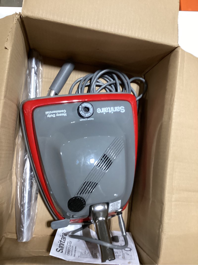 Sanitaire SC679K Tradition Upright Commercial Bagged Vacuum, Red