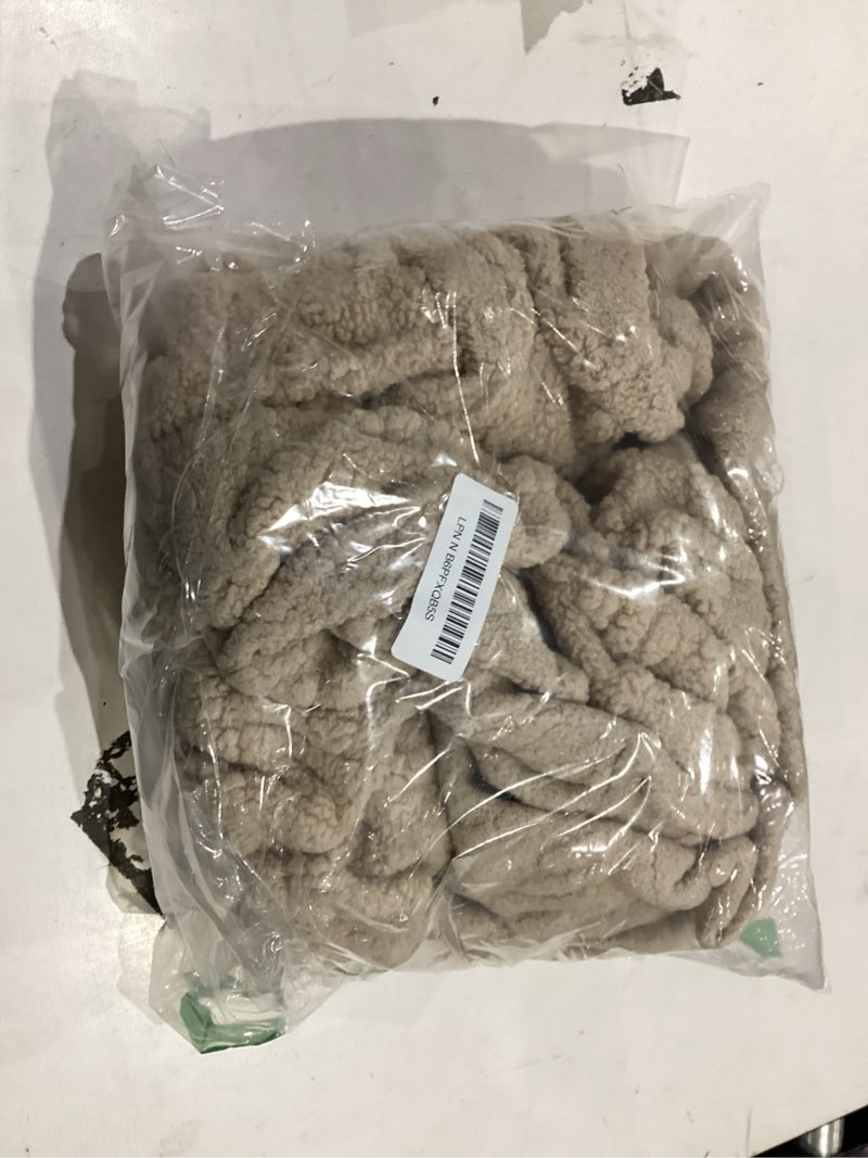 Condition photo showing Good Condition for Couch Cushion Covers, Super Soft Thicker Fleece Sofa Cover Stretch Sectional Sofa Slipcover Washable Pet Friendly Anti-Slip Stain Resistant Furniture Cover for Home(1 Seat Cover L,Light Brown) Light Brown 1 Seat Cover L