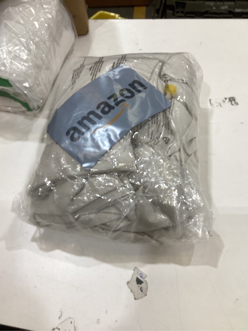 Condition photo showing Good Condition for Bedsure Duvet Cover King Size - 3 Pieces Prewashed Cotton-Like Extra Soft Bedding Set, Includes 1 Duvet Cover 104x90 Inches with Zipper Closure & 2 Pillow Shams, Linen, Comforter Not Included 02 - Linen (No Comforter) King (104" x 90")