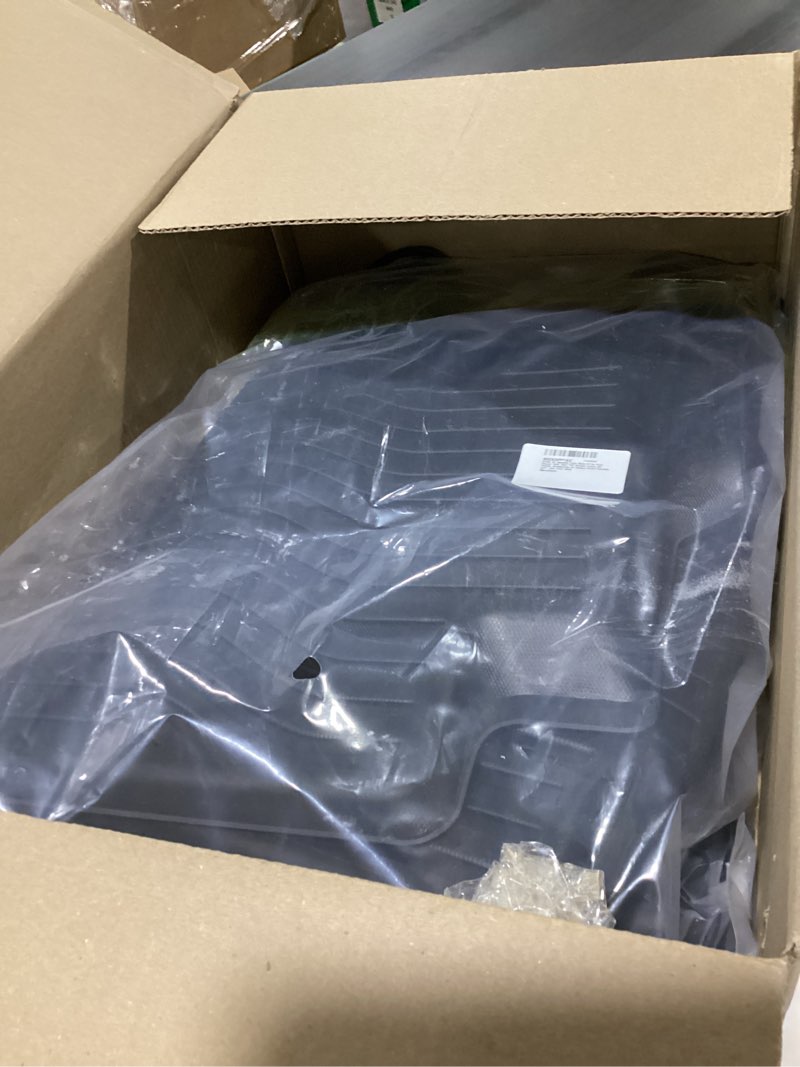 Condition photo showing New/Like New for Auxko All Weather Floor Mats Cargo Mat Fit for Ford Bronco(Not Sport) 4Door 2021-2024 2025 TPE Rubber Liners Set Bronco Accessories All Season Guard Odorless Anti-Slip Floor Mats Black bronco 4 door|2021-2025|floor+cargo mats