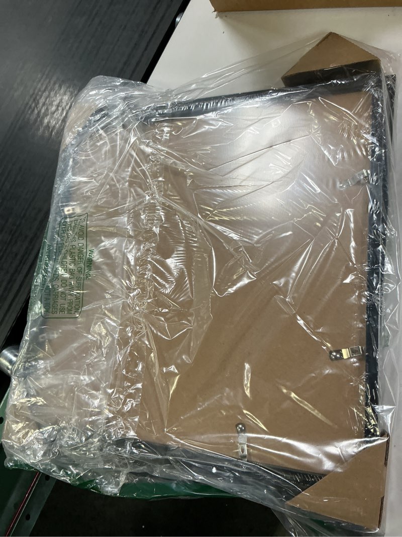 Condition photo showing New/Like New for fxojyvo 14x14 frame set of 3, black picture frame for 14 x 14 square picture poster photo, light weight and high transparent 14 by 14 frame for wall - 3 pack/black/14 x14 black 14x14 3 packs