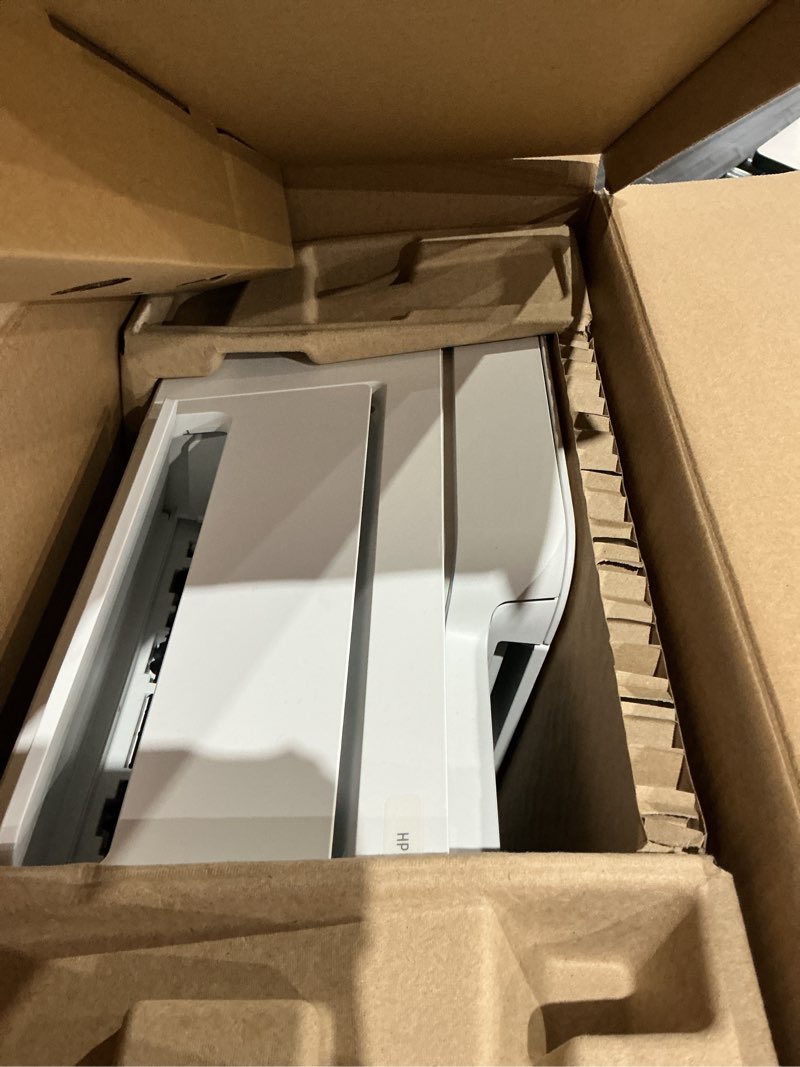 Condition photo showing As Is for hp deskjet 4255e wireless all-in-one color inkjet printer, scanner, copier, best-for-home, 3 months of instant ink included (588s6a)