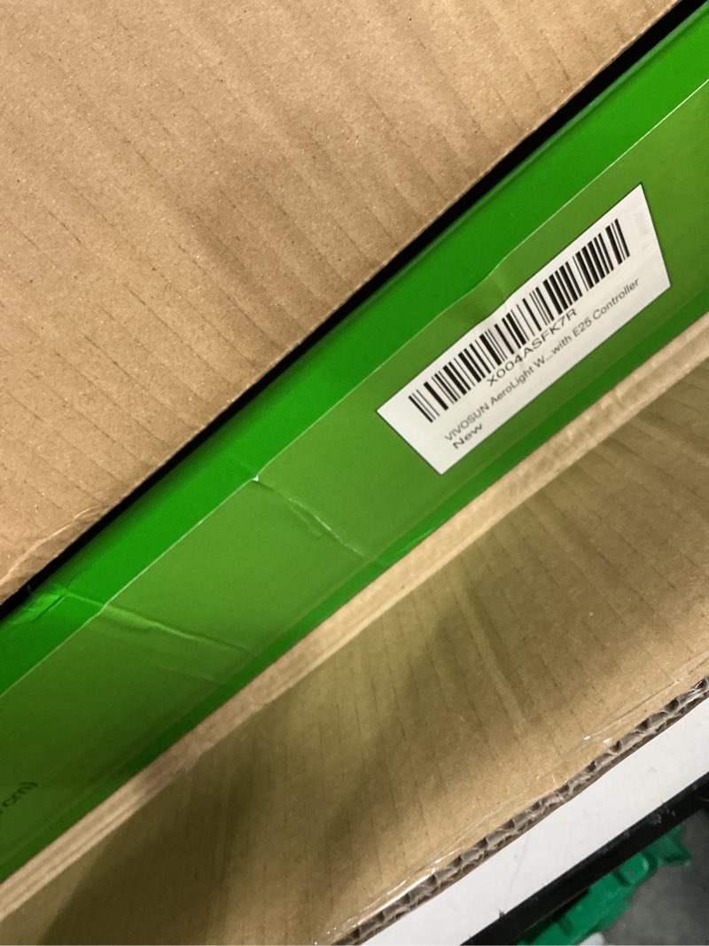 Condition photo showing New/Like New for vivosun aerolight wing aw400se, led grow light 400w with integrated circulation fan & growhub controller e25, compatible with app & e42a, 4x4/5x5 coverage, establish an intelligent grow environment