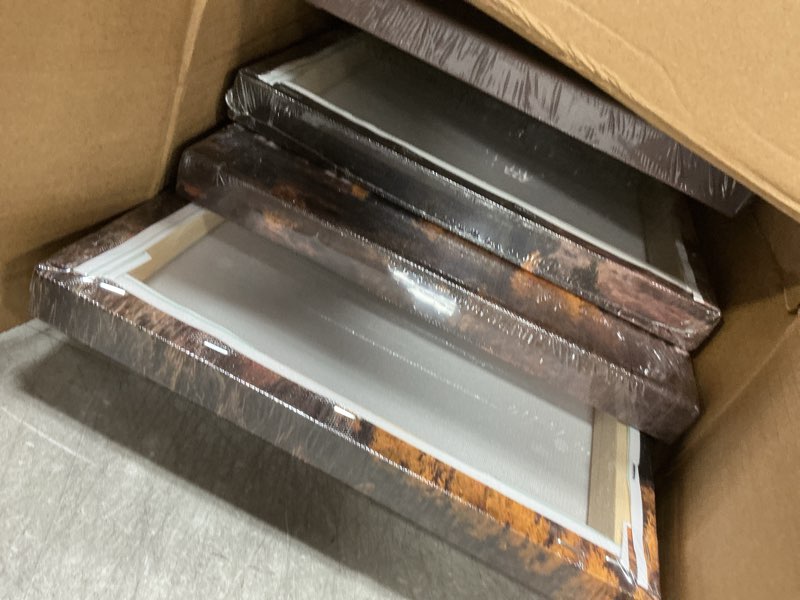 Condition photo showing Good Condition for * (11) ?KNOW FOTO Juego de 7 lienzos extragrandes para pared, diseño del parque nacional Grand Teton en otoño en Wyoming, Estados Unidos, paisaje, pintura, decoración de pared para decoración del hogar, 70 x 32 pulgadas