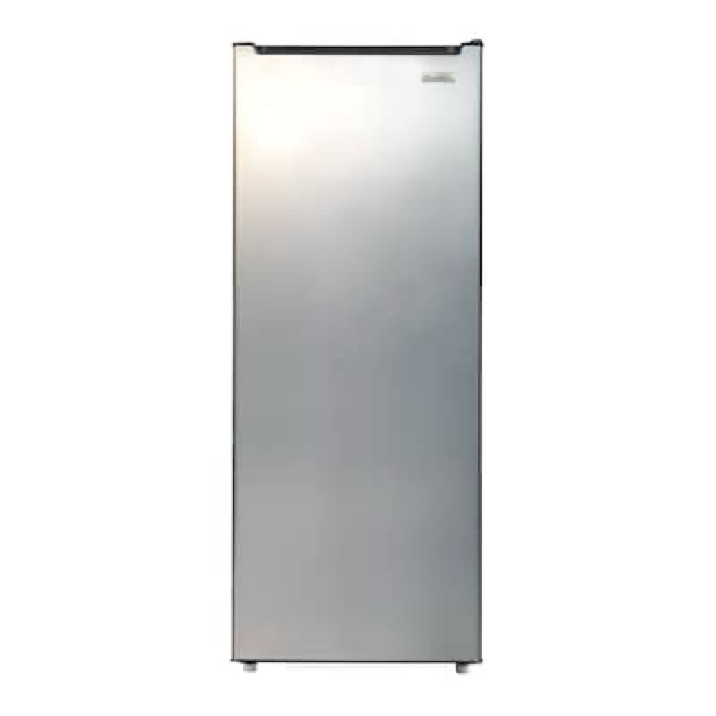 frigidaire convertible 7-cu ft garage ready upright freezer ( stainless steel )