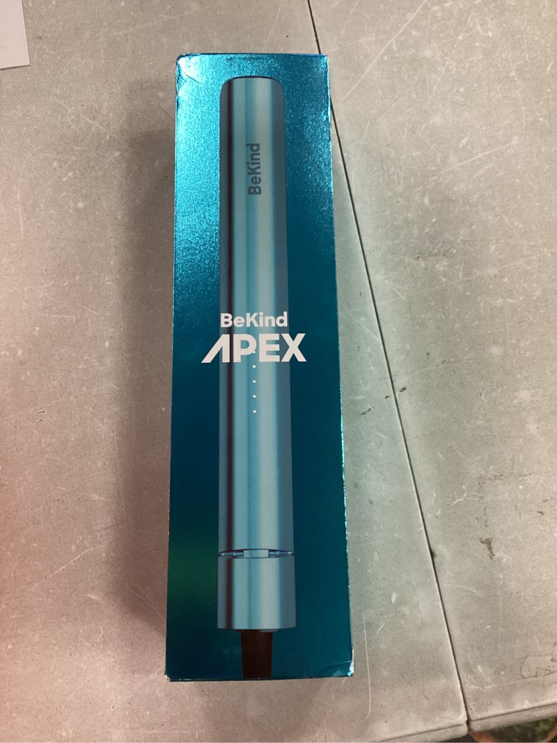 Condition photo showing New/Like New for 2-in-1 hair straightener flat iron by bekind apex | 1“ 460°f straightener and curler for all hairstyles | ultrasmooth tech | 15s fast heating & temp memory | gift set for girls women (apex peach)