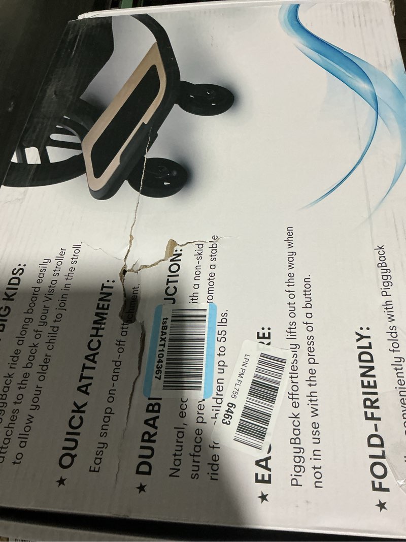 stroller board compatible with uppababy vista,(2015-2019), vista v2 and vista v3 strollers – strolle