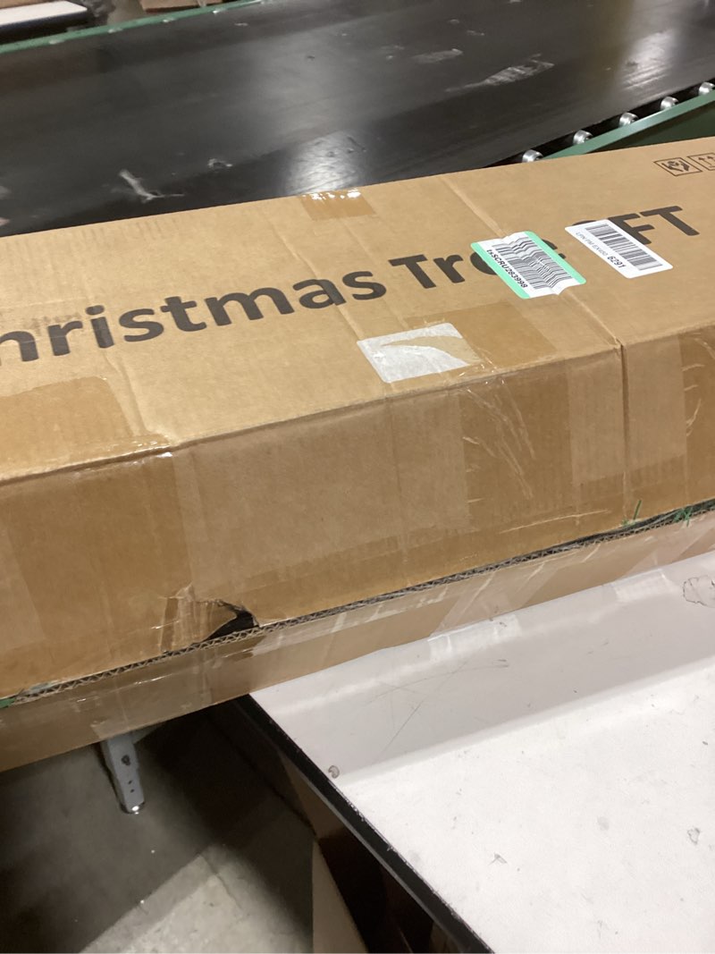 prelit christmas tree 6ft with remote control, 8 light-modes artificial christmas trees with lights, xmas tree with 1000 thick branch tips & 250 lights, easy assembly holiday décor for home 6 ft