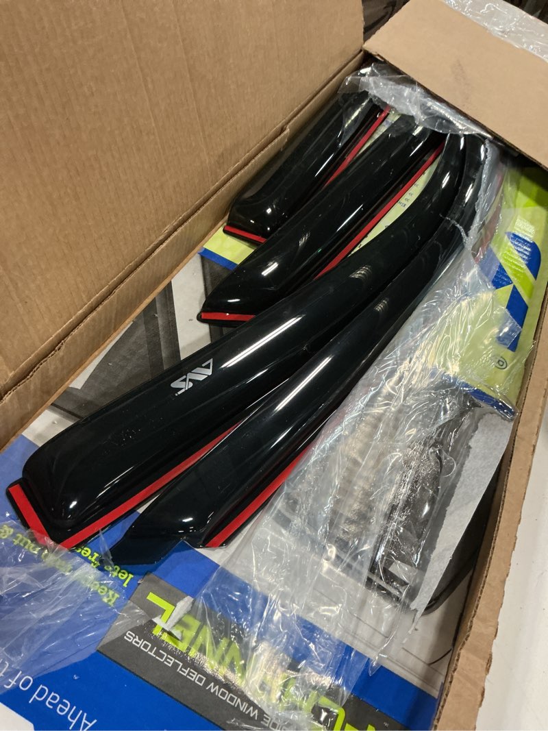 Condition photo showing Good Condition for Auto Ventshade [AVS] in-Channel Rain Guards for 2019-2024 Dodge Ram 1500 (Classic Body Only), Quad CAB ONLY; 2009-2018 Dodge Ram 1500, Quad CAB ONLY | Window Vent Visors, 4 pcs. - Smoke | 194101