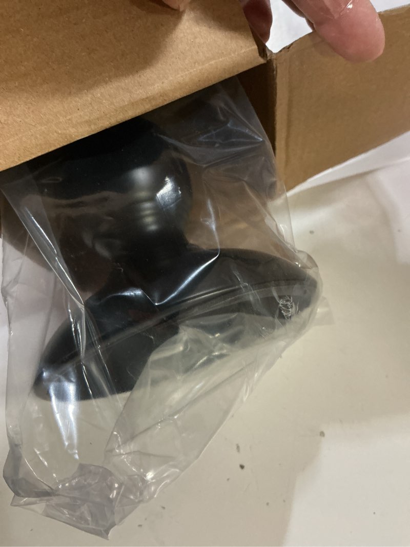 Condition photo showing Good Condition for Pillar Candle Holders Stands Set of 2, Candle Holders for Pillar Candles Decorative Candlestick Holder for Fireplace, Home Decor, Dinning, Party, Wedding, Matte Black, 6.2" & 8.7" Pillar Candle Holders 6.2" & 8.7"