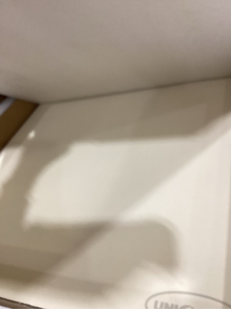 Condition photo showing Good Condition for unicook extra large pizza stone 18 inch, square baking stone for oven and grill, heavy duty bread pizza pan, thermal shock resistant cooking stoneware 18" x 18" square