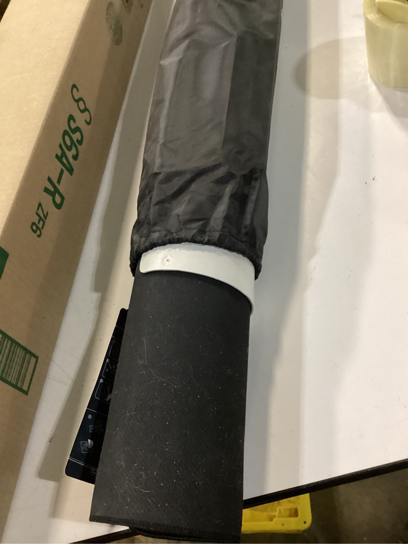 Condition photo showing As Is for Newverest Jigsaw Puzzle Mat Roll Up, Saver Pad 39.4” x 23.6” Portable Keeper Up to 1000 Pieces with Non-Slip Rubber Bottom and Polyester Top + 3 Puzzle Sorting Trays, Travel-Friendly Storage Bag 1000pcs