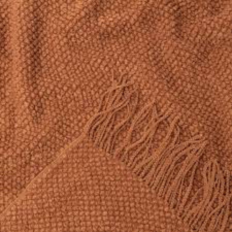 Round Pearl Textured Super Soft Throw