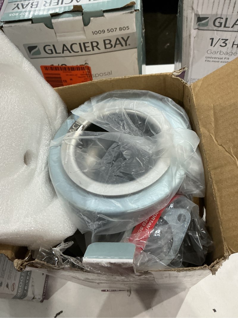 Condition photo showing Good Condition for turbogrind 1/2 hp. continuous feed garbage disposal with power cord