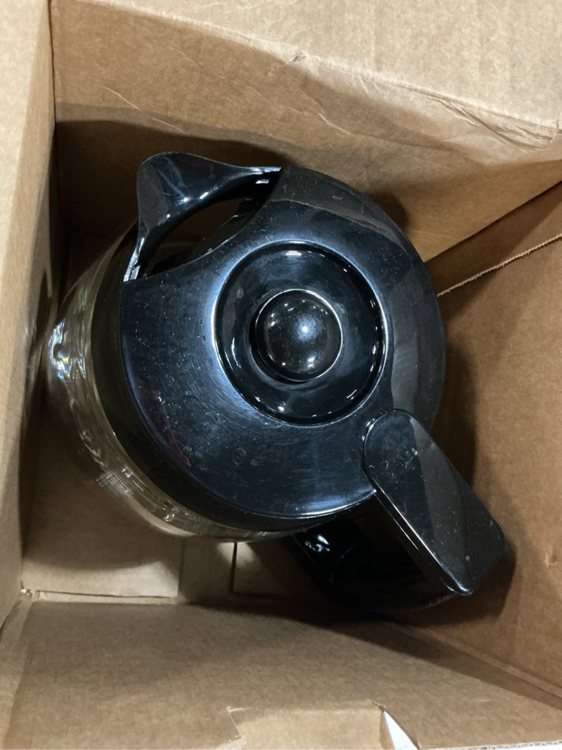 Condition photo showing As Is for 14-cup replacement carafe compatible with cuisinart coffee maker models dcc-3200, dcc-3200p1, dcc-2200, dcc-2600, dcc-2800 and cbc-7000pcfr model# dcc-2200rc