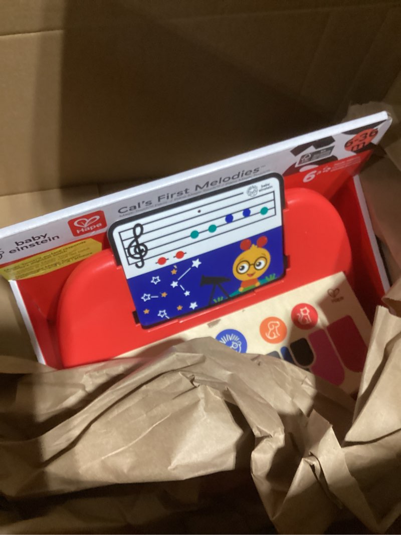 Condition photo showing Good Condition for Baby Einstein Cal’s First Melodies Magic Touch Wooden Piano Musical Baby Toy, Ages 6 Months + Cal’s First Melodies Piano