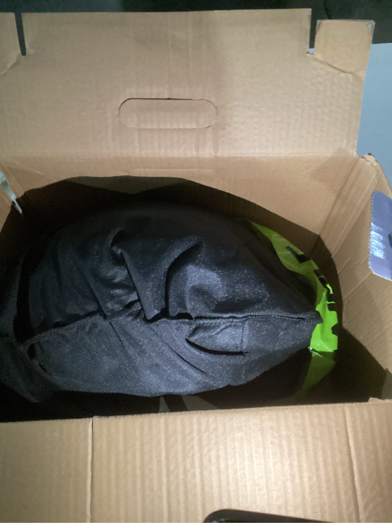 Condition photo showing Good Condition for triangle motorcycle helmets full face motorcycle helmet for men & women with tinted and clear visor meet dot approved (matte black, s) small matte black