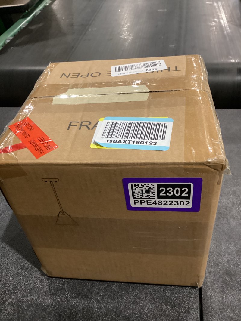 Condition photo showing New/Like New for KSANA Gold Pendant Light, Modern Cone Hanging Lighting Fixture for Kitchen Island, Hallway, Dining Room, Foyer and Bedroom