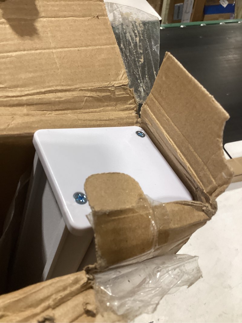 Condition photo showing Good Condition for joydeco cordless zebra blinds for windows, dual layer free-stop zebra shades privacy light control for day and night, light filtering sheer blinds for indoor windows (58" w x 75" h,off-white) off-white 58" w x 75" h ready made