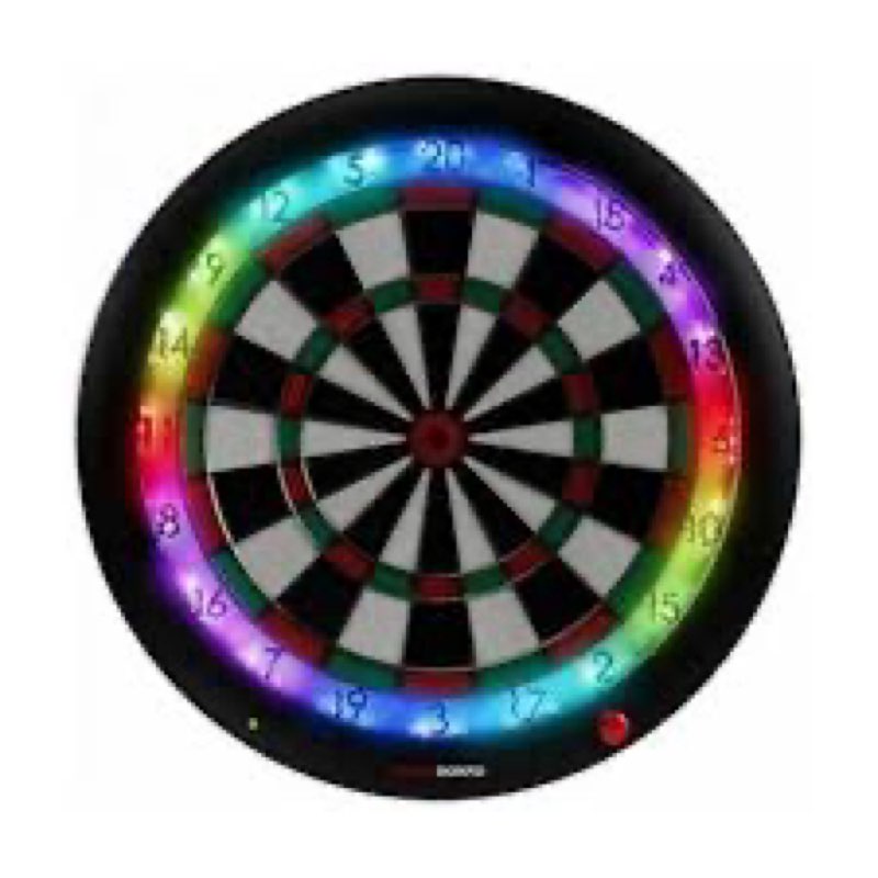 GRAN BOARD 3s LED Bluetooth Dartboard Green with Special Bracket & ChoukouTip50pics
