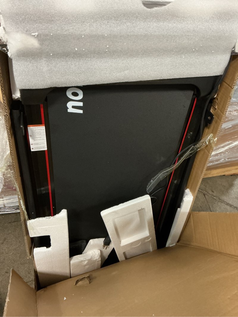 Condition photo showing Good Condition for Walking Pad with Handle Bar and Incline, 3 in 1 Under Desk Treadmill with Hiking Mode, 2.5HP Low Noise Walking Treadmill Pad with Remote Control,Portable Treadmills for Home Office, Led Display L6 3Level 8% Manual Incline