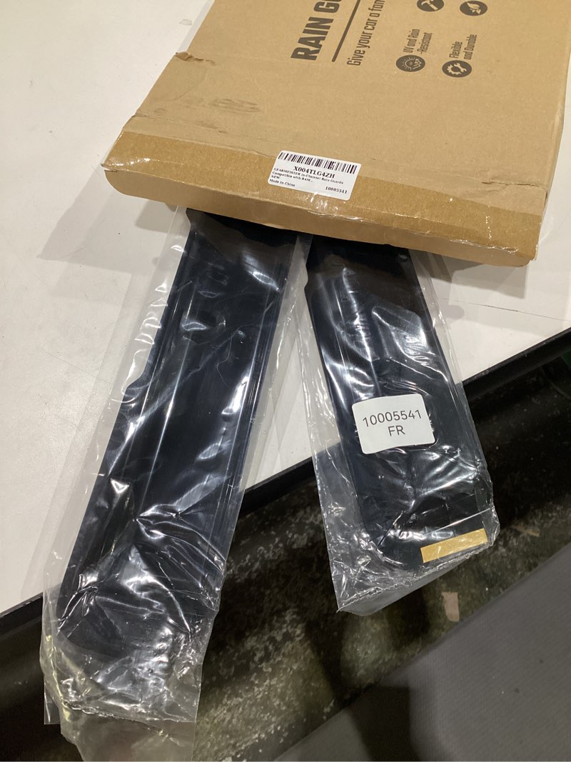 Condition photo showing Good Condition for in-Channel Rain Guards Fit for RAM 1500 Crew Cab 2019 2020 2021 2022 2023 2024, Durable Side Sun Wind Window Deflectors, 2019-2024 Ram 1500 Windows Rain Guard Black 4pcs 2019- 2024 RAM 1500 Crew Cab