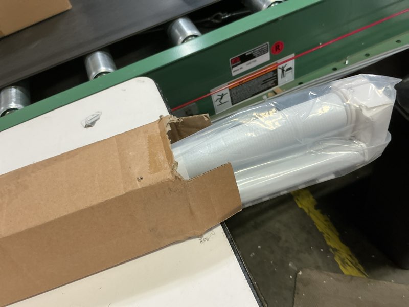 Condition photo showing Good Condition for ZSHINE Motorized Blackout Window Blinds Customize Width (23-95 Inches) Remote Control Wireless and Rechargeable Roller Shades Blinds for Windows, Home, Office, Hotel, Club, Restaurant(82010G)