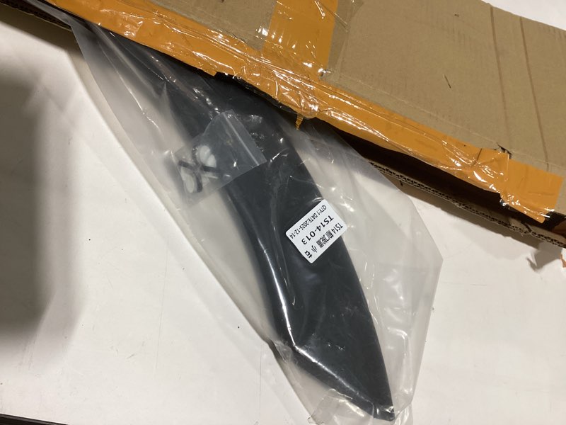 Condition photo showing Good Condition for front right passenger side fender flare molding trims kit for ford transit 150 250 350 350hd 2015-2024 front & rear part deflector wheel arch trim accessories