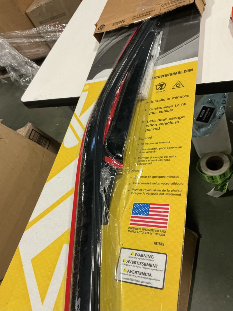 Condition photo showing New/Like New for Auto Ventshade [AVS] In-Channel Ventvisor | 2015 - 2023 Ford F-150 SuperCab, 2017 - 2023 Ford F-150 Raptor SuperCab - Smoke, 4 pc. | 194974 In-Channel - Smoke